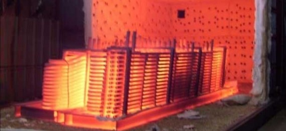 New Heat Treatment furnace erected